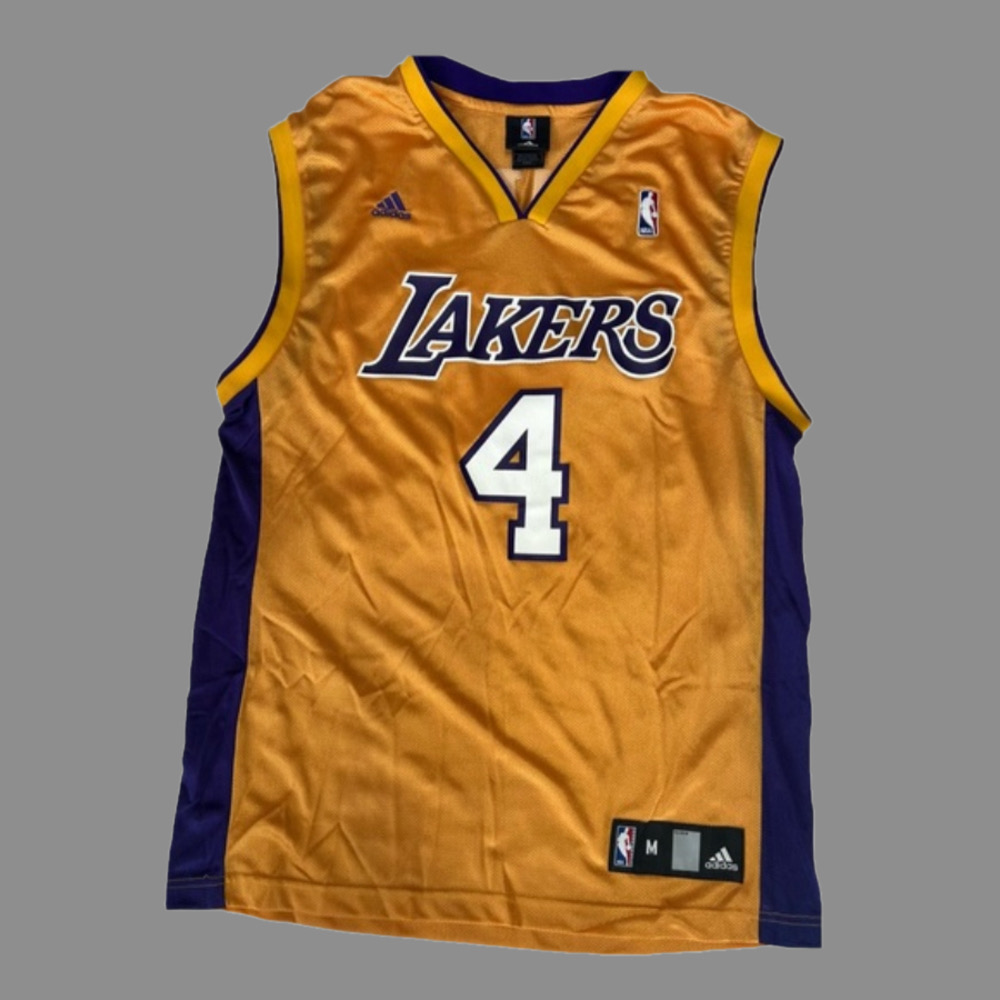 Luke Walton Los Angeles Lakers Vintage NBA Authentic Adidas Basketball Jersey
